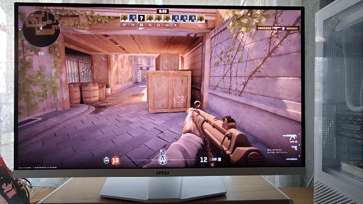 白色闪电320Hz高刷电竞显示器微星MAG 274QRFW X32白刃体验(图15)