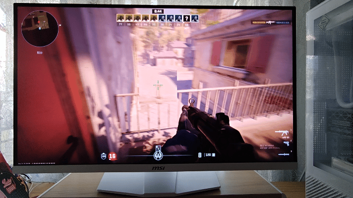 白色闪电320Hz高刷电竞显示器微星MAG 274QRFW X32白刃体验(图18)