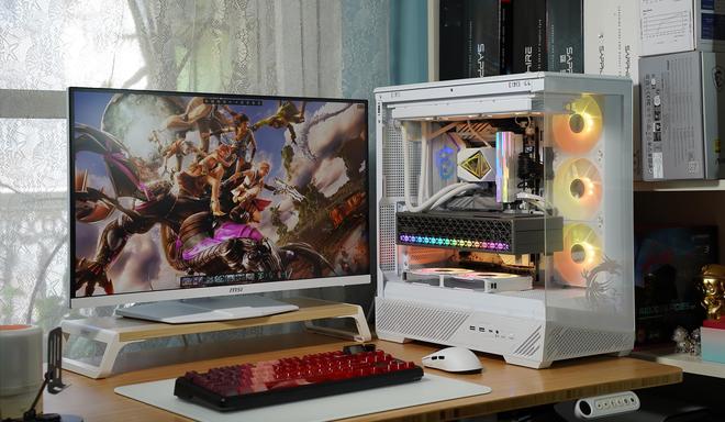 白色闪电320Hz高刷电竞显示器微星MAG 274QRFW X32白刃体验(图26)